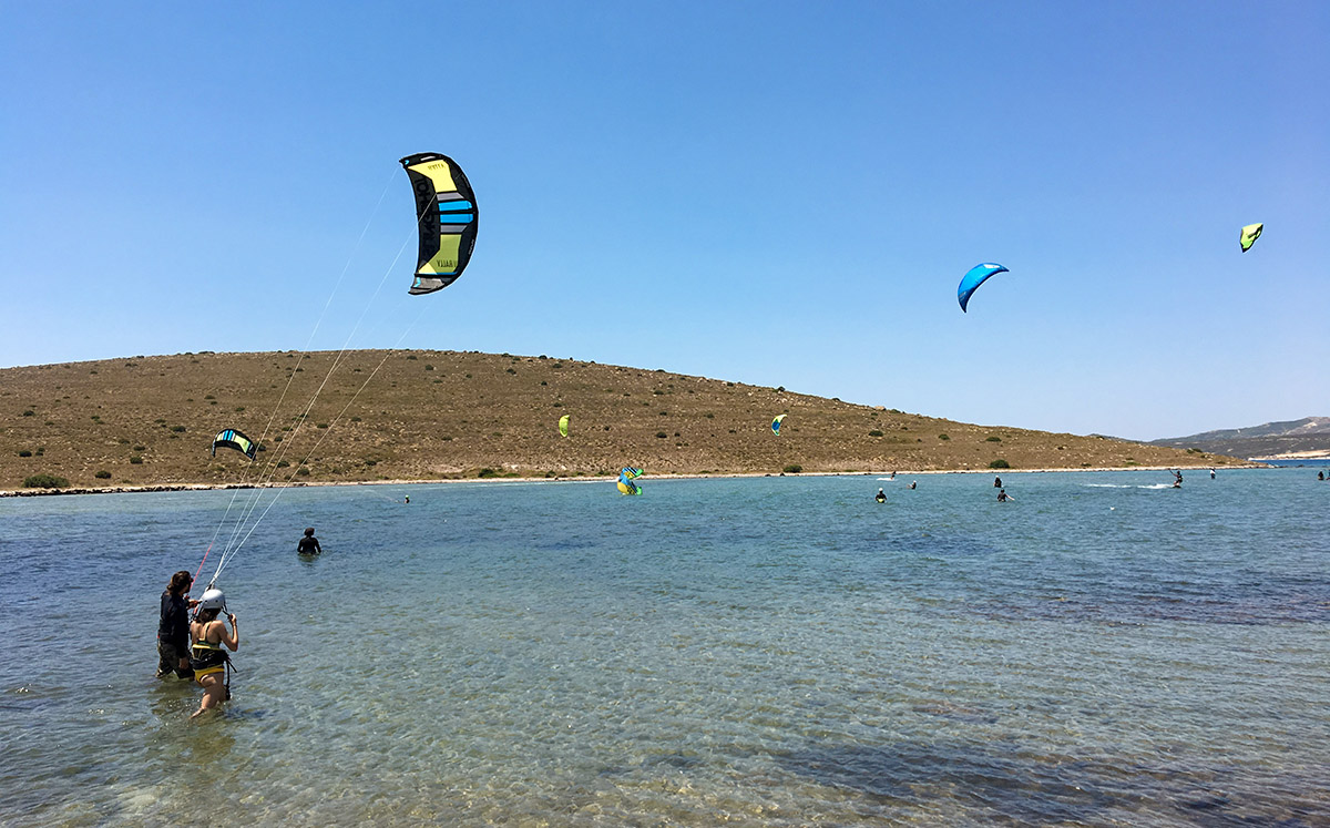 Alacati kitesurfing