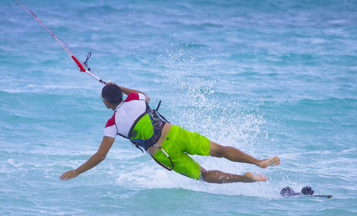 kitesurf splash