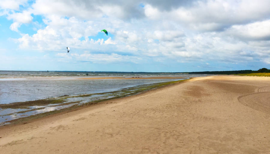 Mandjala Beach kitesurf