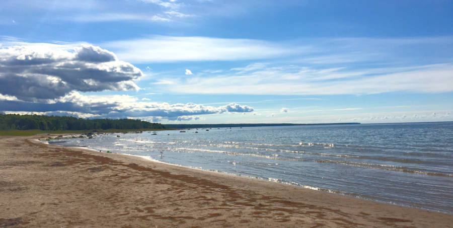 Tuhkana beach Saaremaa