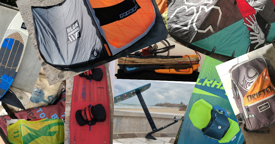 used kitesurf gear market