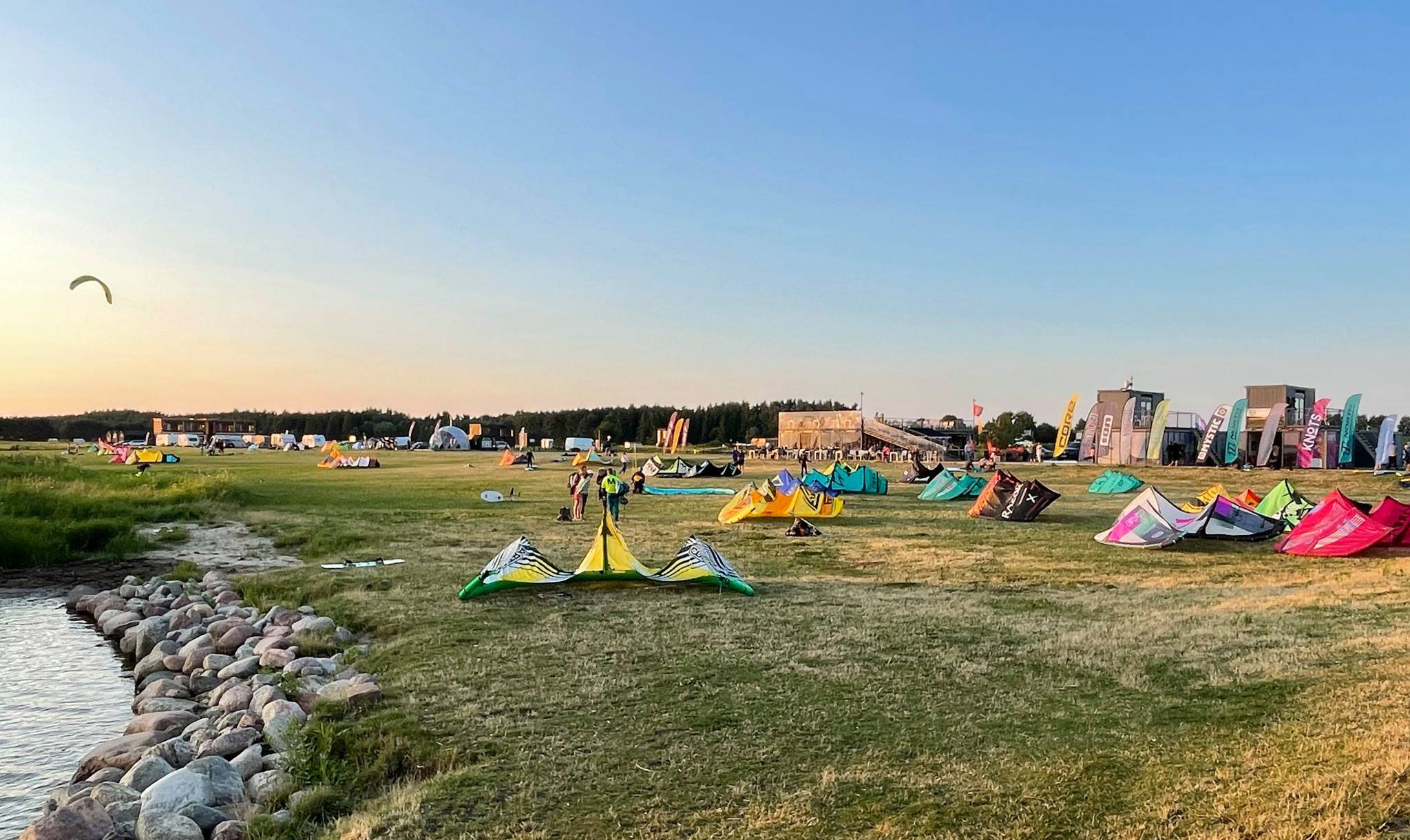 Svencele kitesurfing