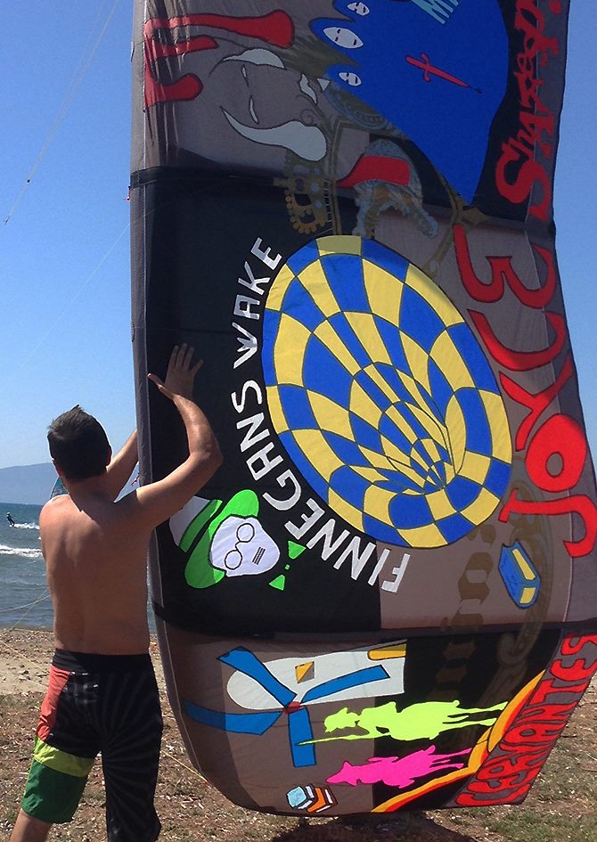 Parole al Vento - Kite Art - kitesurf