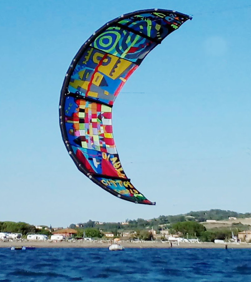 Città invisibili - Kite Art - kitesurf