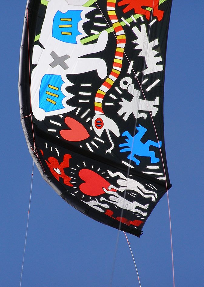 Haring - Kite Art - kitesurf