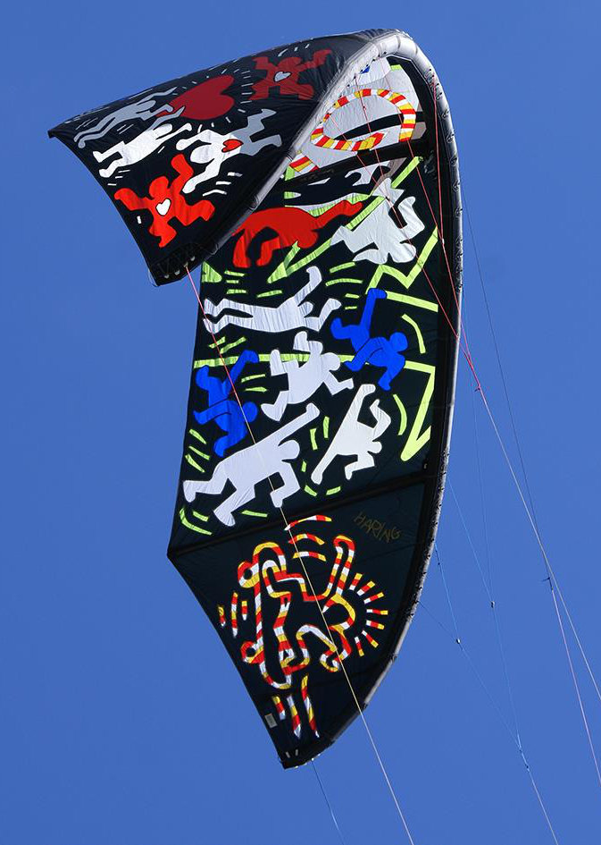 Haring - Kite Art - kitesurf