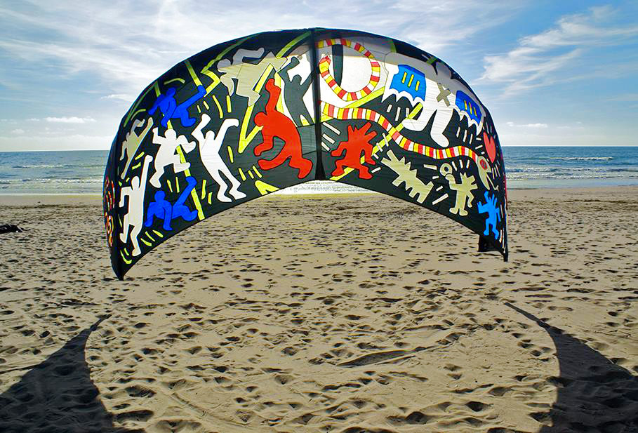 Haring - Kite Art -Kitesurf