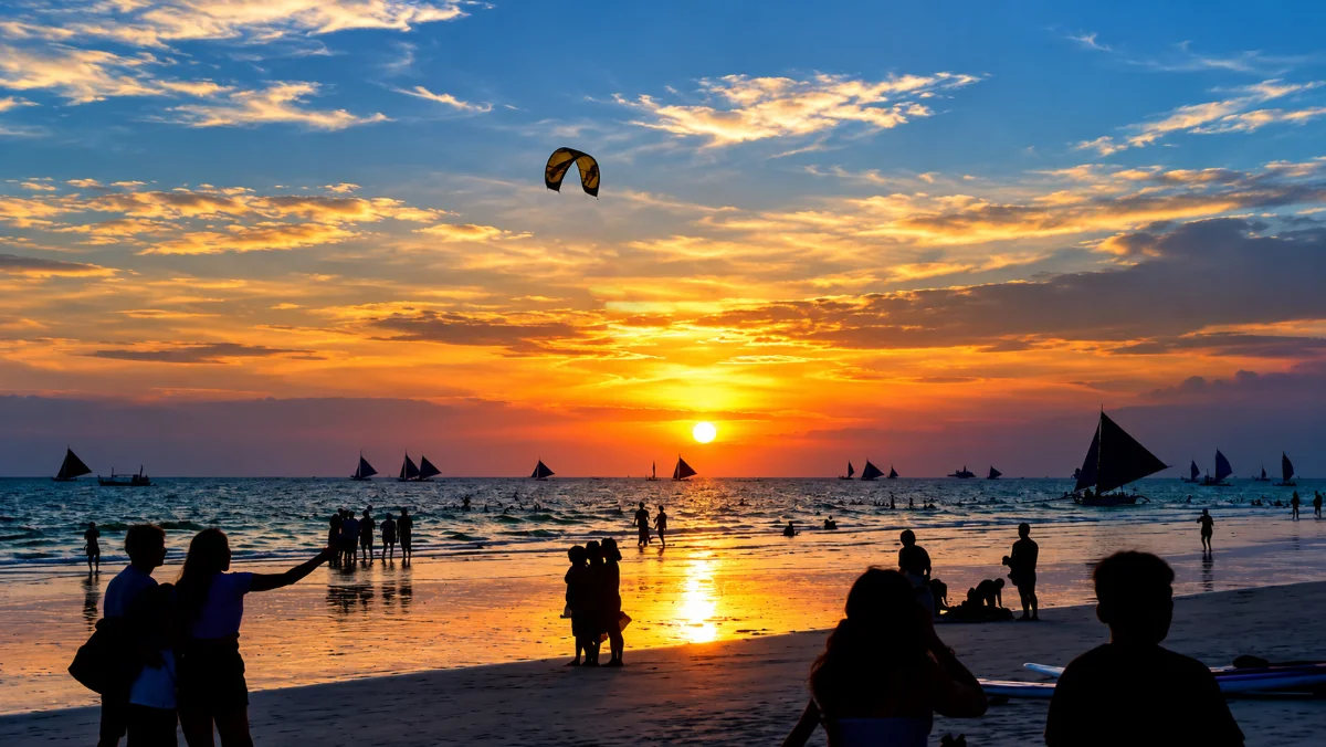 Boracay white beach