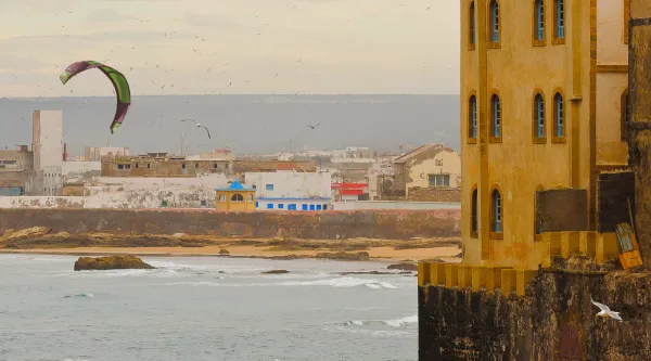 Kitesurfing in Morocco
