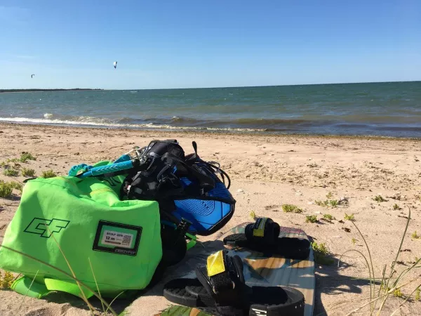 Kiipsaare Lighthouse kitesurfing spot – beginner chop water