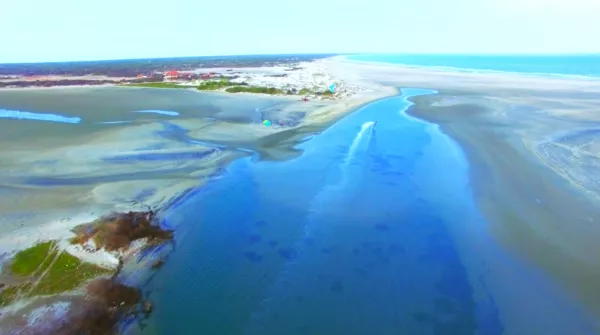 Adam's Bridge kitesurfing spot – beginner flat water