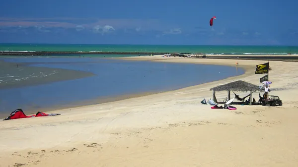 Sao Miguel do Gostoso kitesurfing spot – beginner flat water