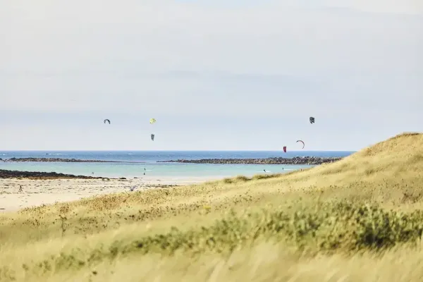 Sainte-Marguerite, Landeda kitesurfing spot – beginner flat water
