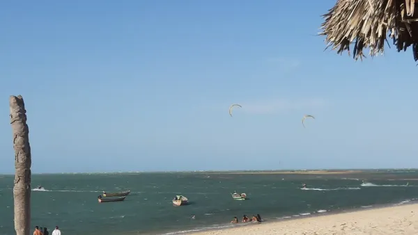Barra Grande kitesurfing spot – beginner flat water