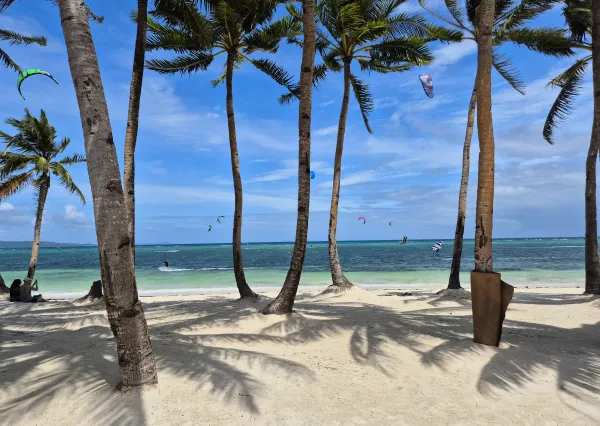 Boracay Bulabog Beach kitesurfing spot – beginner chop water