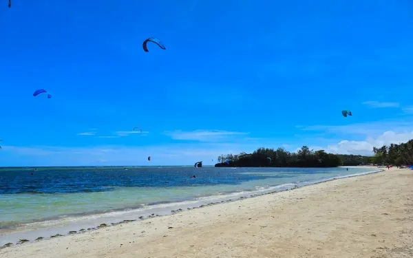 Boracay Bulabog Beach kitesurfing spot – beginner chop water