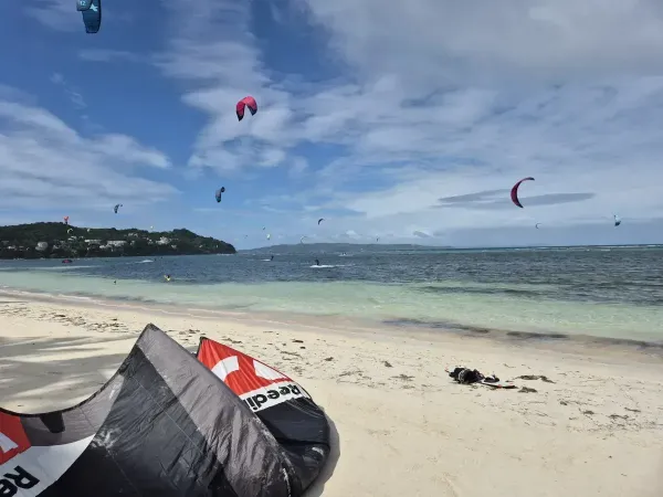 Boracay Bulabog Beach kitesurfing spot – beginner chop water