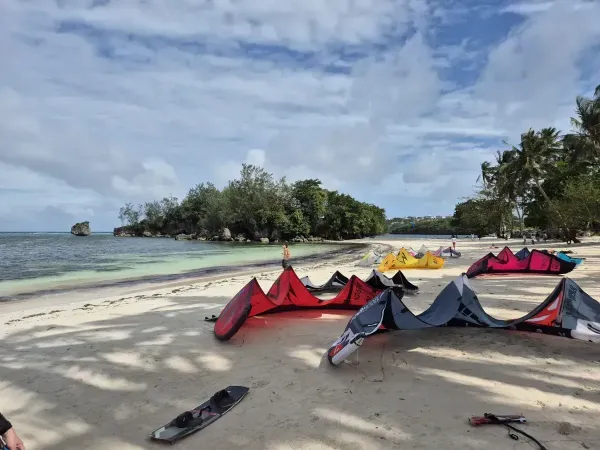 Boracay Bulabog Beach kitesurfing spot – beginner chop water