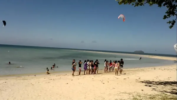 Capusan Beach kitesurfing spot – beginner flat water