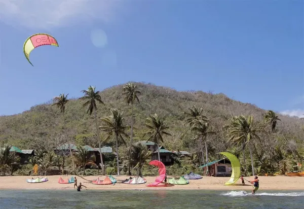 Victoria Beach kitesurfing spot – beginner chop water