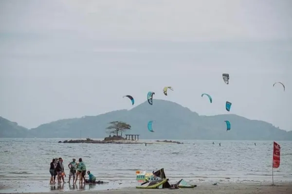 Silbatan kitesurfing spot – intermediate flat water