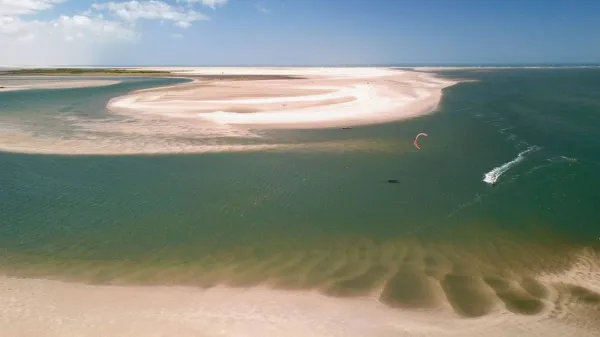 Atins kitesurfing spot – beginner flat water