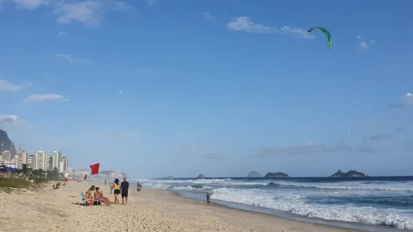 Barra da Tijuca kitesurfing spot – intermediate wave water