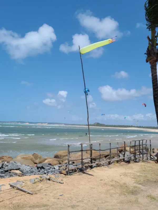 Barra do Cunhaú kitesurfing spot – beginner flat water