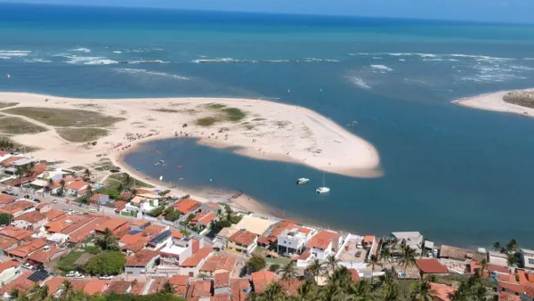Barra do Cunhaú kitesurfing spot – beginner flat water
