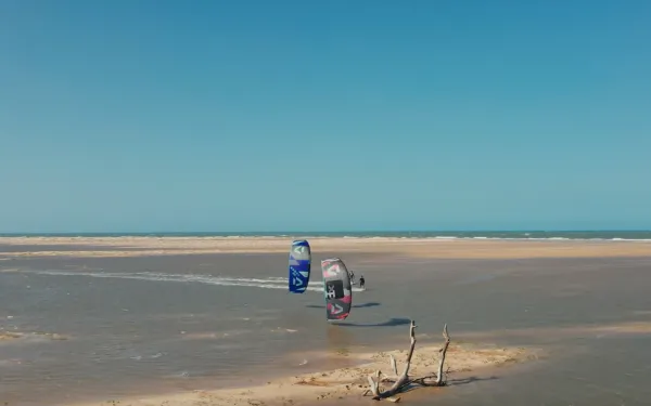 Delta do Parnaiba kitesurfing spot – beginner flat water