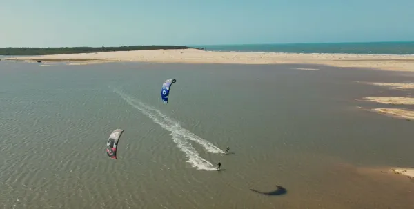 Delta do Parnaiba kitesurfing spot – beginner flat water