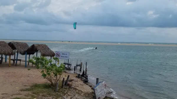 Barra Nova kitesurfing spot – beginner wave water