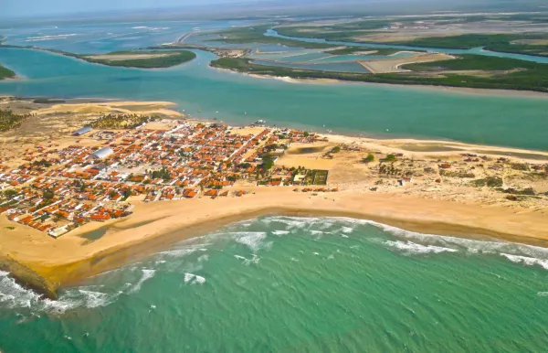Galinhos kitesurfing spot – beginner wave water