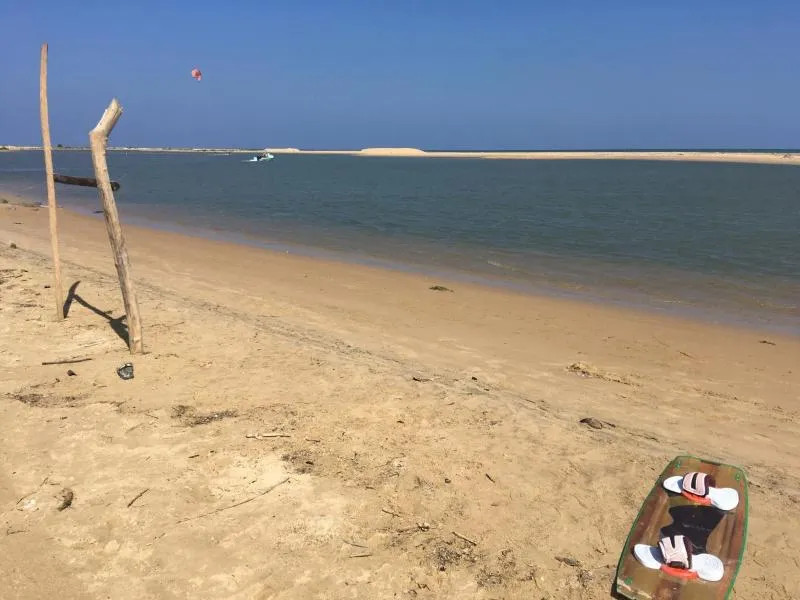 Kalpitiya Main Lagoon kitesurfing spot – beginner flat water