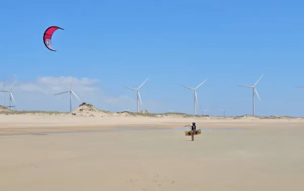 Icaraí kitesurfing spot – beginner wave water