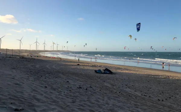 Icaraí kitesurfing spot – beginner wave water
