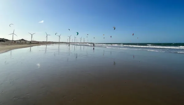 Icaraí kitesurfing spot – beginner wave water