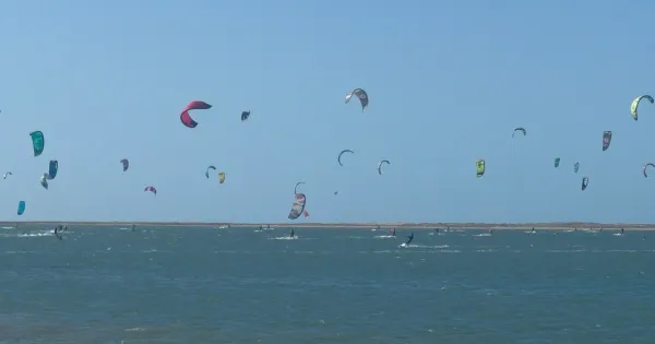 Ilha do Guajiru kitesurfing spot – beginner flat water