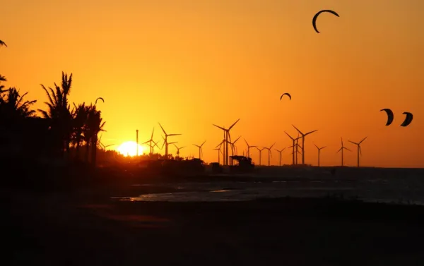 Ilha do Guajiru kitesurfing spot – beginner flat water