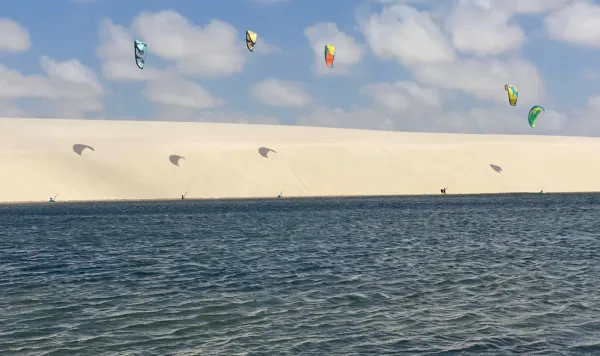 Jericoacoara kitesurfing spot – beginner flat water