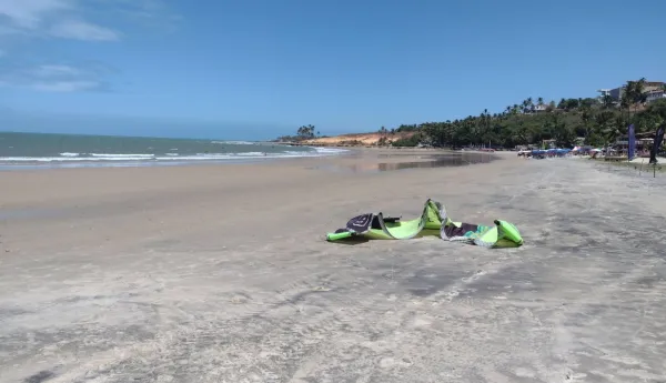 Lagoinha kitesurfing spot – beginner wave water