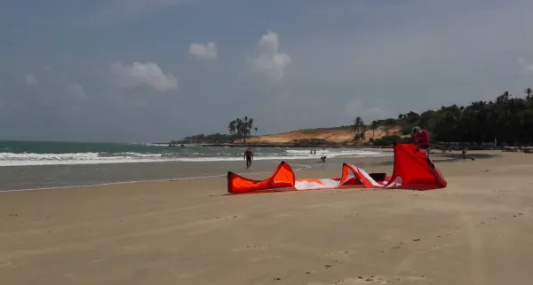 Lagoinha kitesurfing spot – beginner wave water