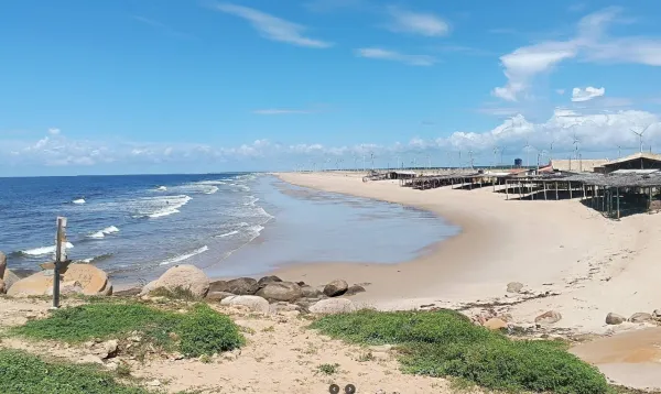 Pedra do Sal kitesurfing spot – intermediate wave water