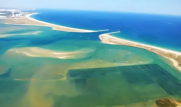 Alvor Lagoon kitesurfing spot – beginner flat water