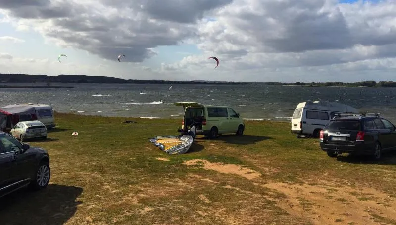 Elektrenai Meadows kitesurfing spot – intermediate chop water
