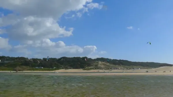 Albufeira Lagoon kitesurfing spot – beginner flat water