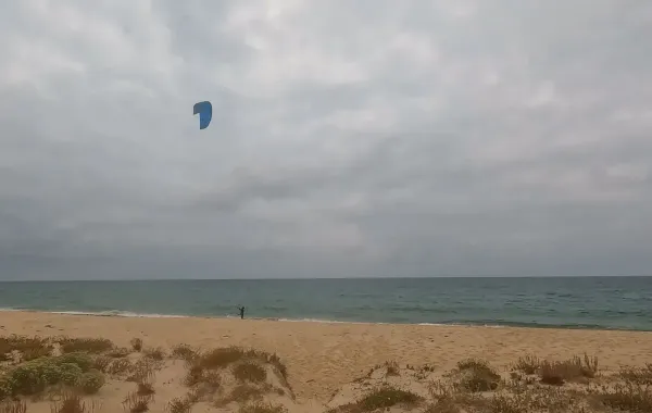Fuseta Lagoon kitesurfing spot – beginner flat water