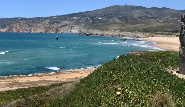 Guincho Beach kitesurfing spot – intermediate wave water