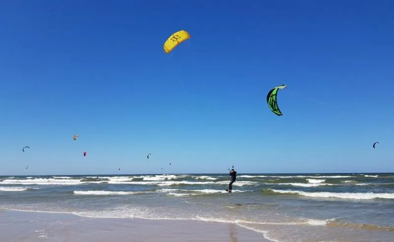 Monciskes kitesurfing spot – beginner wave water