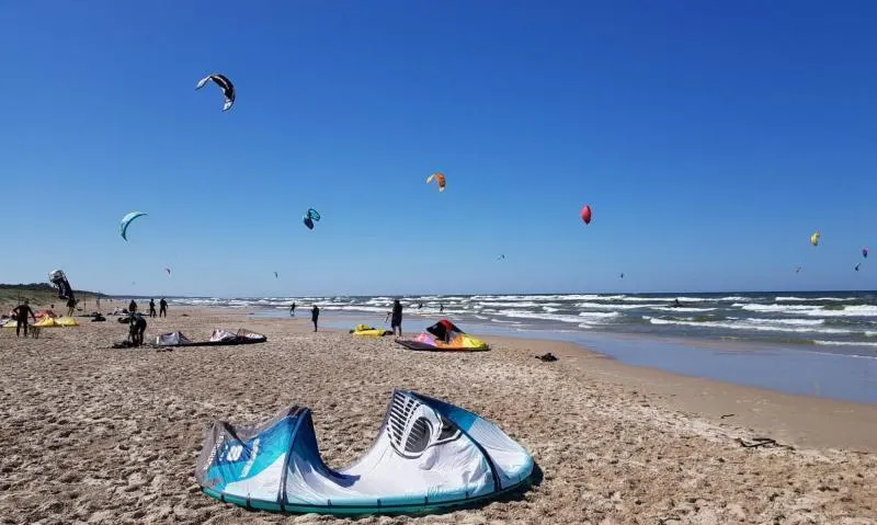 Monciskes kitesurfing spot – beginner wave water